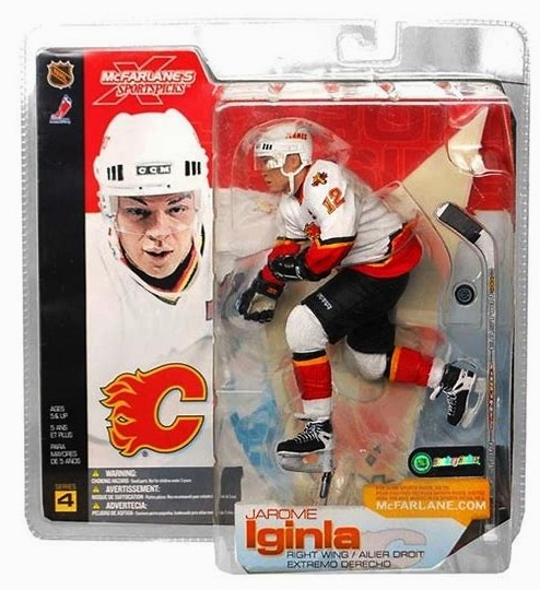 2003 McFarlane NHL Jarome IginLa (Orange & White Jersey) (1)