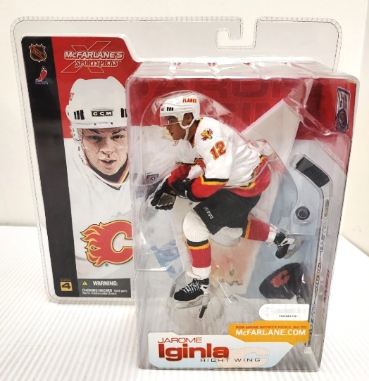 2003 McFarlane NHL Jarome IginLa (Orange & White Jersey) (5)