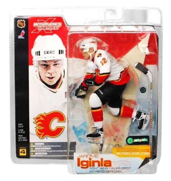 2003 McFarlane NHL Jarome IginLa (Orange & White Jersey)