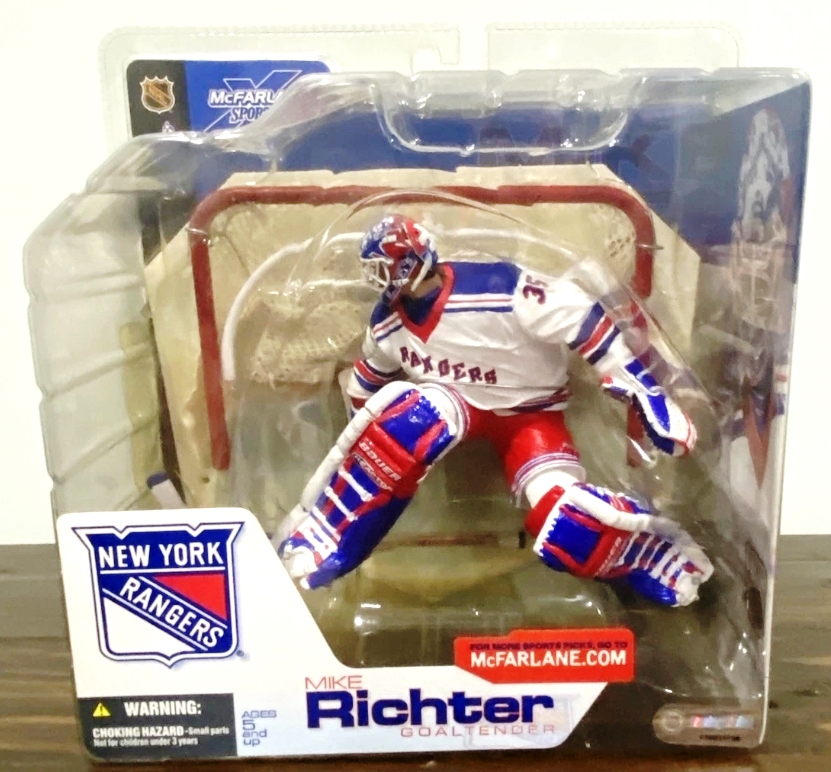 2003 McFarlane Sportspicks NHL Mike Richter (White Jersey) S-4