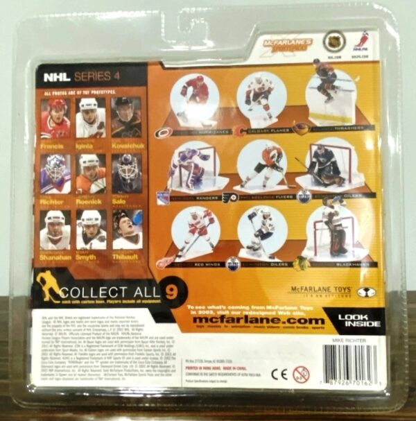 2003 McFarlane Sportspicks NHL Mike Richter (3)