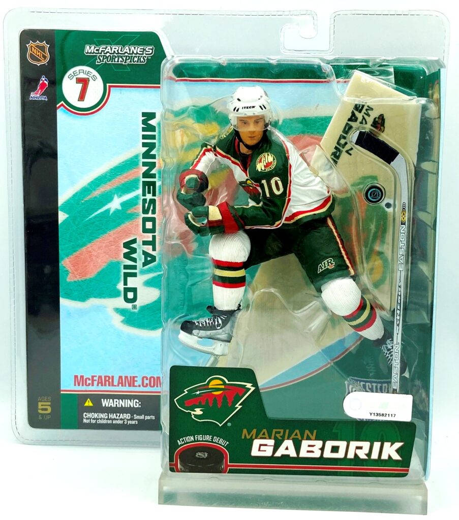 2003 NHL S-7 Marian Gaborik Debut-Rookie (1)