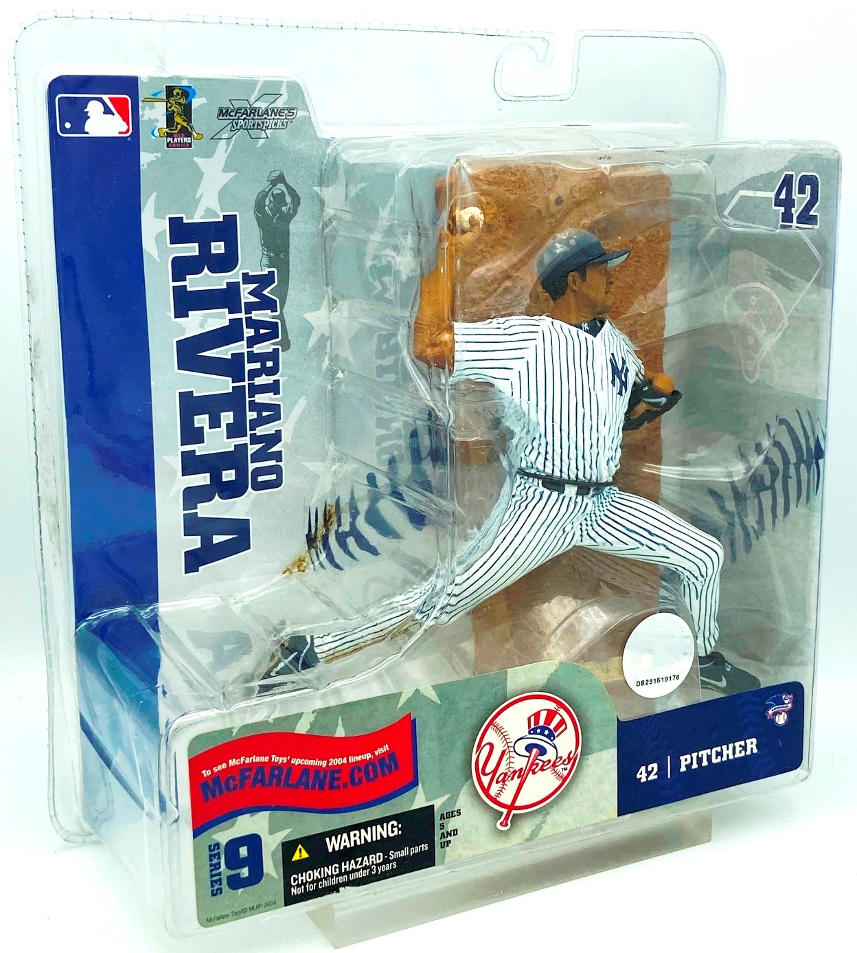 Marian Reveral Toy 2004 McFarlane Toys MLB Mariano Rivera