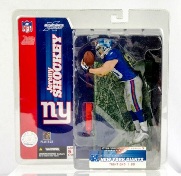 2004 McFarlane NFL Jeremy Shockey (Rookie) Dirty (1)