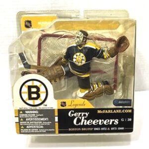 2004 McFarlane NHL Legends Gerry Cheevers (Yellow & Black Jersey) S-1 (3)