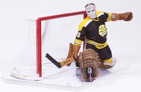 2004 McFarlane NHL Legends Gerry Cheevers (Yellow & Black Jersey) S-1 (5)