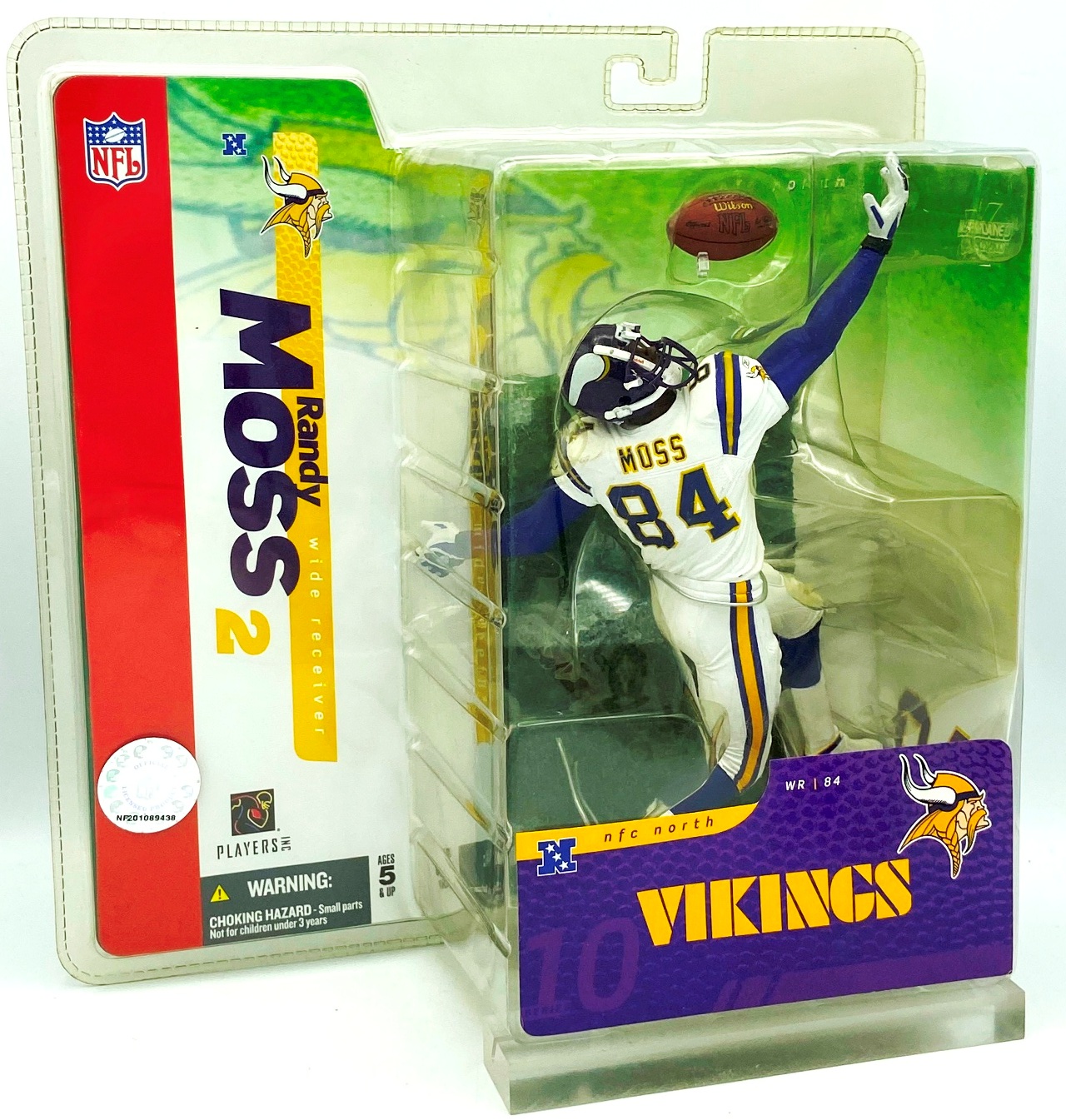 2004 McFarlane NFL Randy Moss 2 (