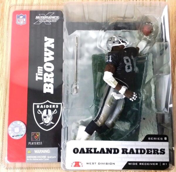 2004 NFL S-8 Tim Brown Black Jersey (3)