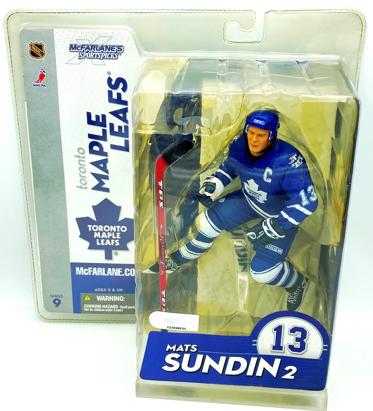 Vintage 2004 McFarlane Sportspicks NHL Mats Sundin 2 Series9 ("Chase