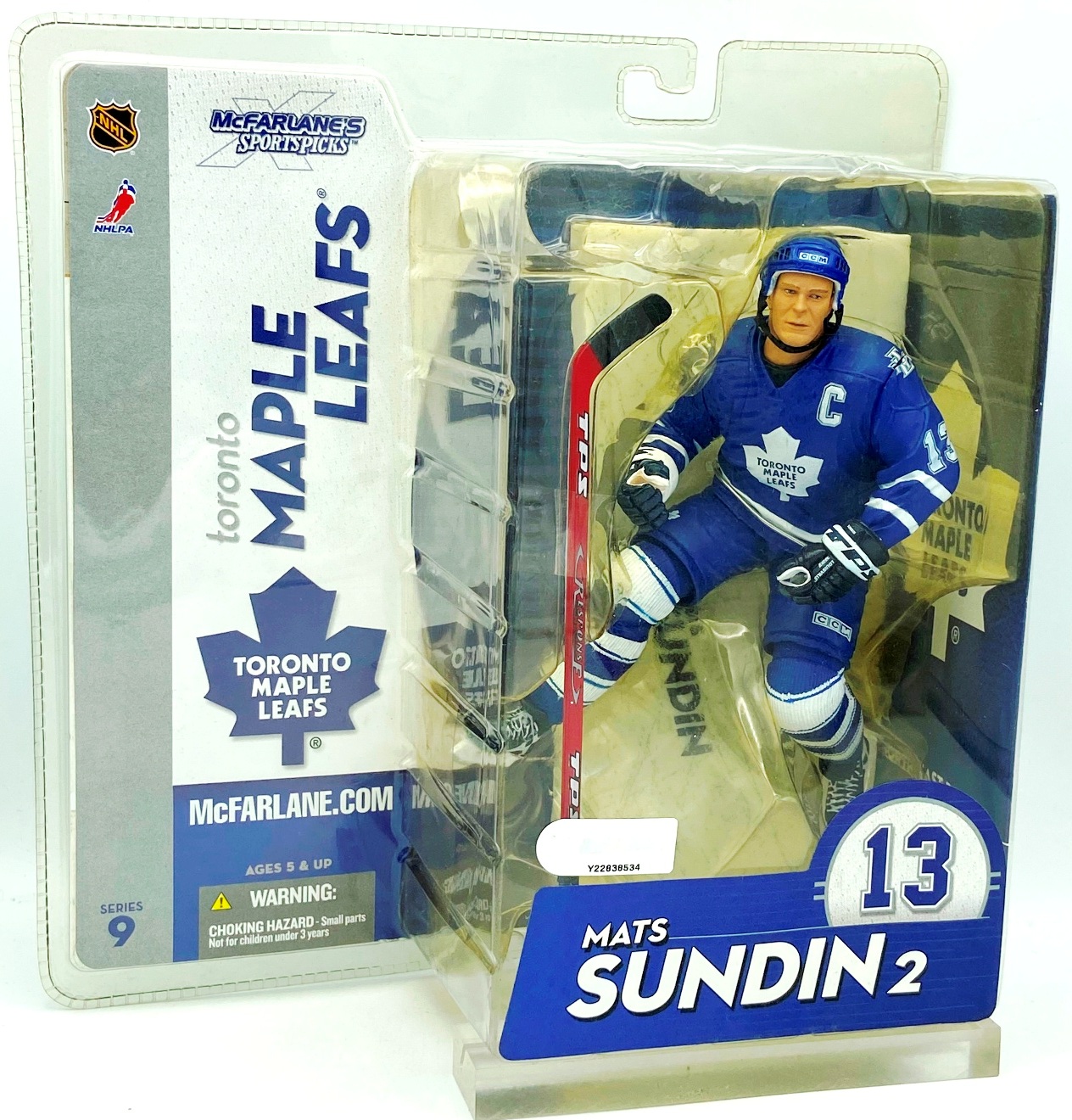 Vintage 2004 McFarlane Sportspicks NHL Mats Sundin 2 Series9 ("Chase