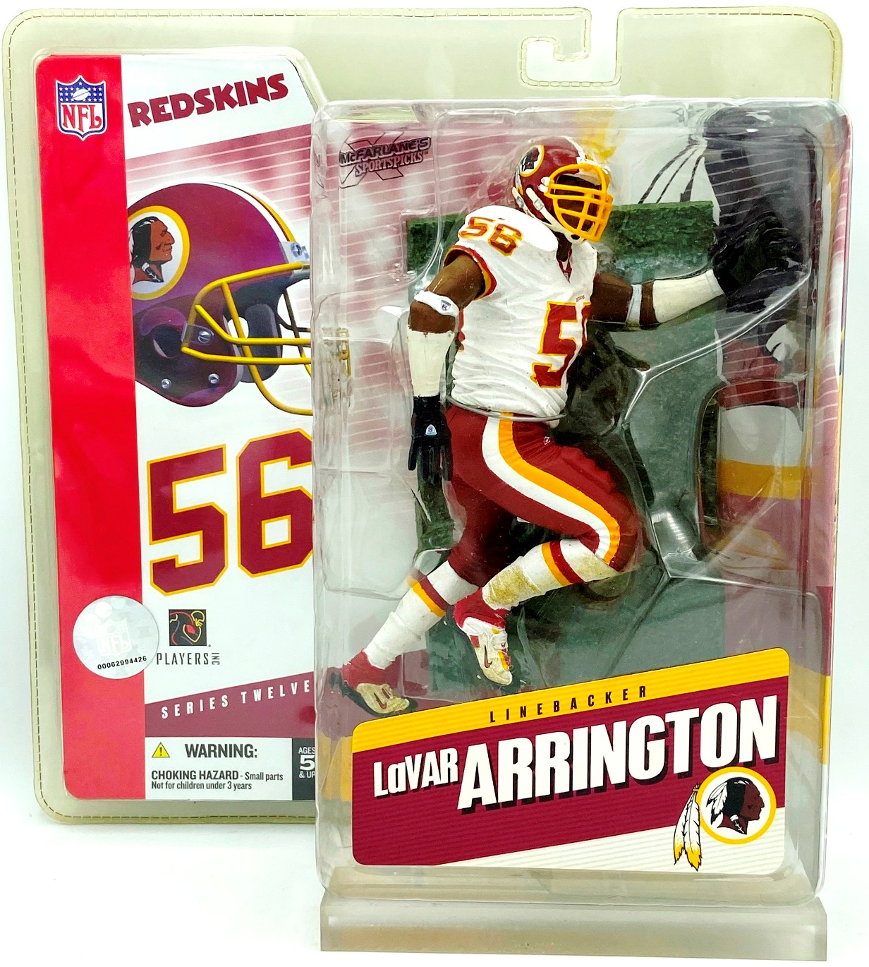 2005 NFL S-12 LaVar Arrington Chase-White (1)