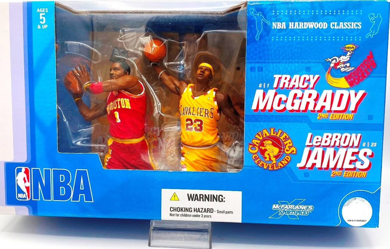 Tracy McGrady 2 vs Lebron James 2 Special Edition NBA Hardwood