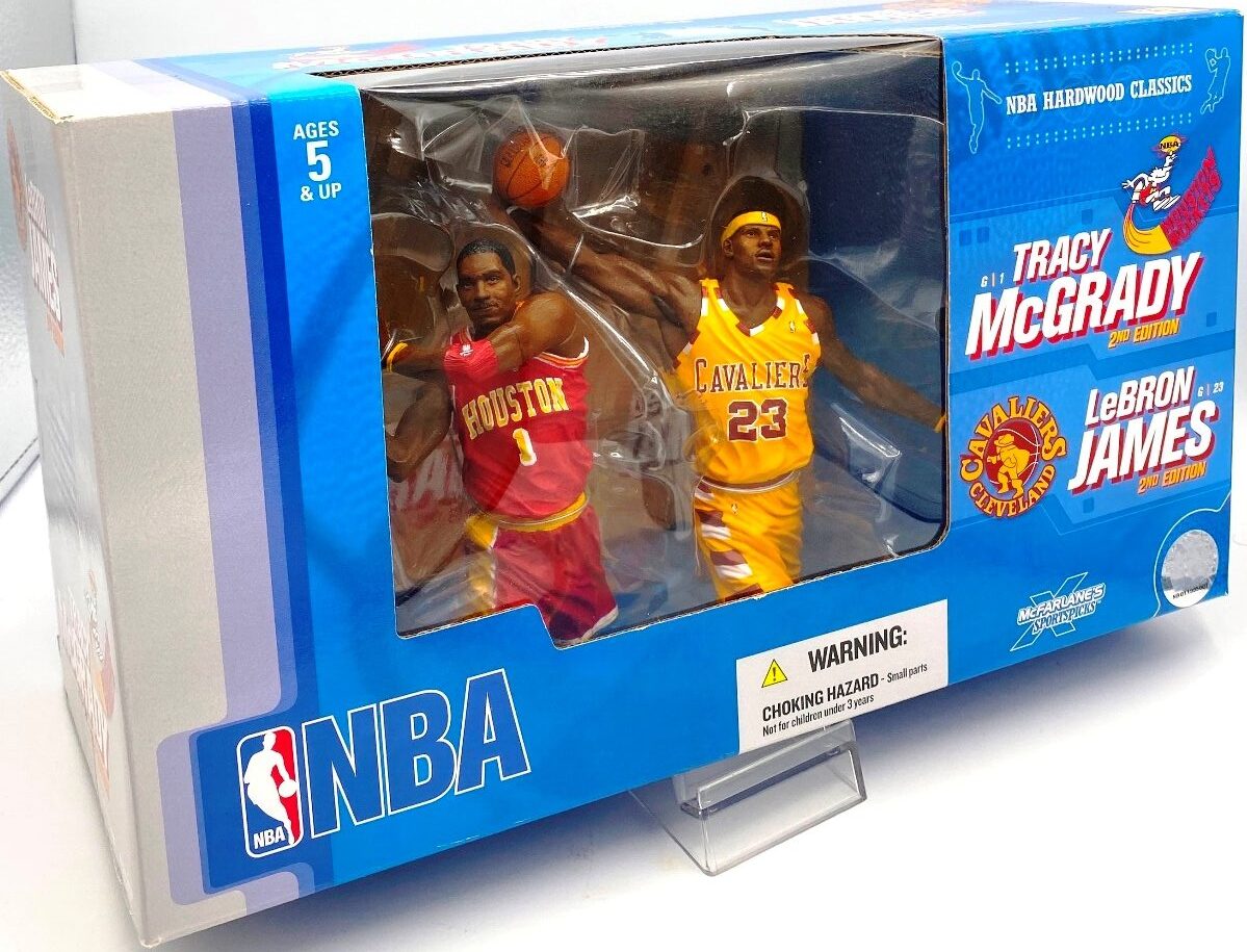 NBA　マクファーレン　2体Boxシリーズ　レブロンジェームズ　T-マック NBA マクファーレン 2体Boxシリーズ レブロンジェームズ T-マック NBA