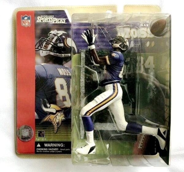 Randy Moss - (Clean Purple "Moss" Jersey) Series-01