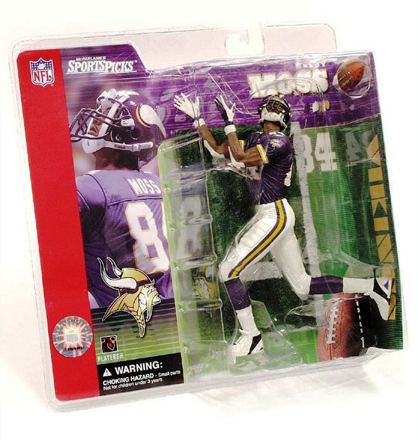 Randy Moss - (Clean Purple "Moss" Jersey) Series-01