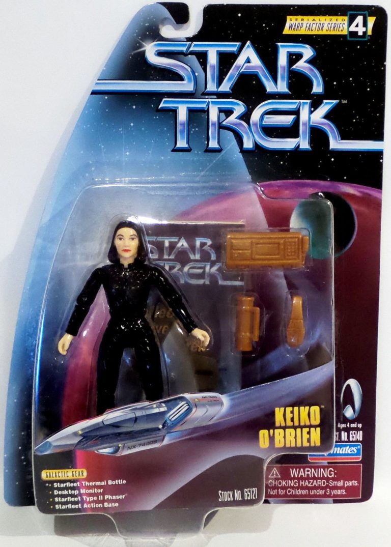 Keiko O'Brien (Star Trek Warp Factor “Brown Accessories”) “Rare-Vintage ...