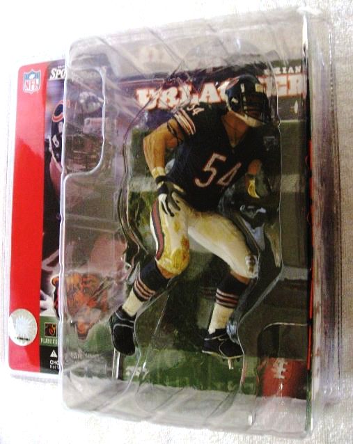 Brian Urlacher – (Chicago Bears-"Rookie" LB #54-“Dirty" Bloody Uniform-Chase Variant) Series-2 (2001)