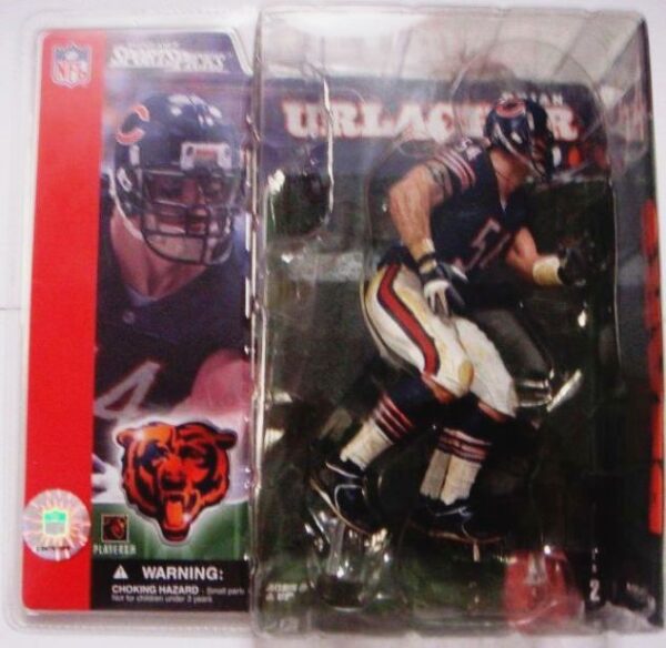 Brian Urlacher – (Chicago Bears-"Rookie" LB #54-“Dirty" Bloody Uniform-Chase Variant) Series-2 (2001)