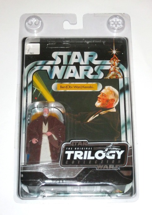 Ben Obi-Wan Kenobi (Trilogy Collection) Kenner Card-1 Ben Obi-Wan Kenobi (Trilogy Collection) Kenner Card-1