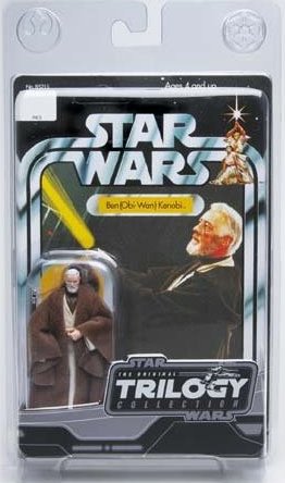Ben Obi-Wan Kenobi (Trilogy Collection) Kenner Card