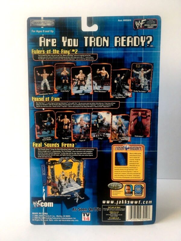 Big Boss Man Rulers of the Ring #2-1a Big Boss Man -“Rulers of the Ring #2”! (WWF-Smack Down!) Series-2 “Rare-Vintage” (2000)