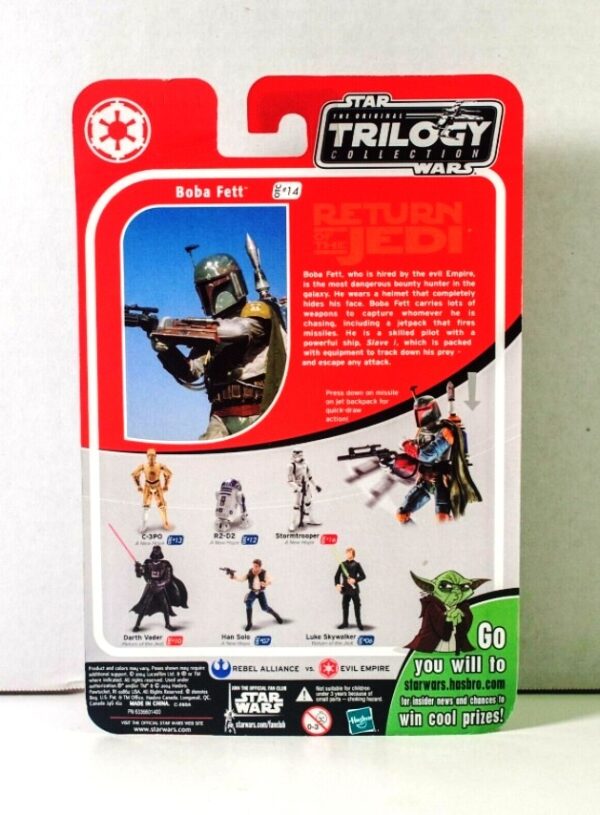 Boba Fett – Return Of The Jedi (Card) OTC-#14-b Boba Fett – Return Of The Jedi (Card) OTC-#14-b