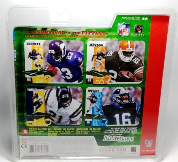 Chris Weinke - ("Rookie-Navy Blue Jersey Carolina Panthers QB #16") Series-3 (2002)