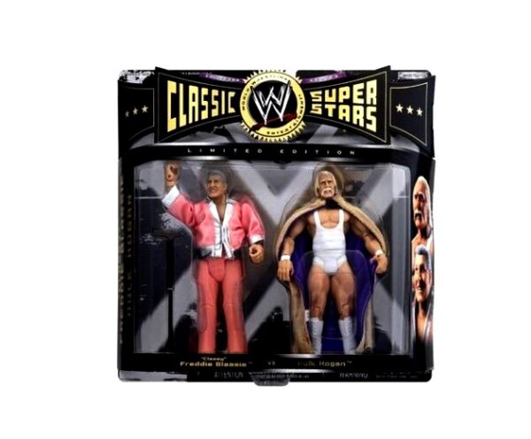 Classy Freddie Blassie and Hulk Hogan -“Limited Edition” (Classic Super Stars 2-Pack!) Series-10 “Rare-Vintage” (2005) 