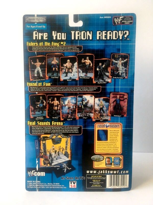 Crash Holly Rulers of the Ring #2-1c Crash Holly -“Rulers of the Ring #2”! (WWF-Smack Down!) Series-2 “Rare-Vintage” (2000)