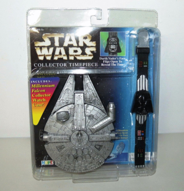Darth Vader Collector Timepiece & Millennium Falcon Case (2)