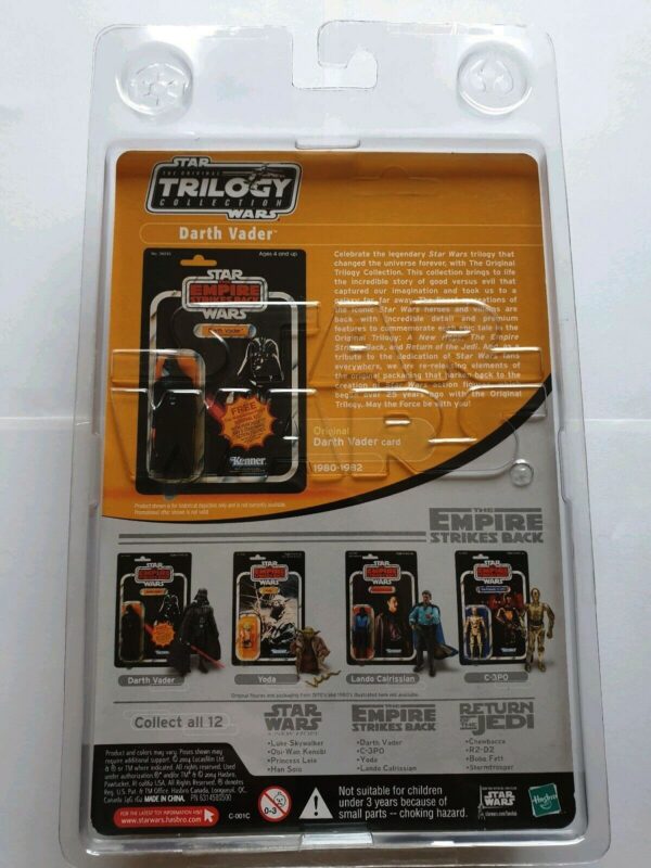 Darth Vader (Trilogy Collection) Kenner Card-2 Darth Vader (Trilogy Collection) Kenner Card-2