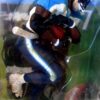 Eddie George - (Tennessee Titans-“Dirty” White Jersey variant-chase) Series-1