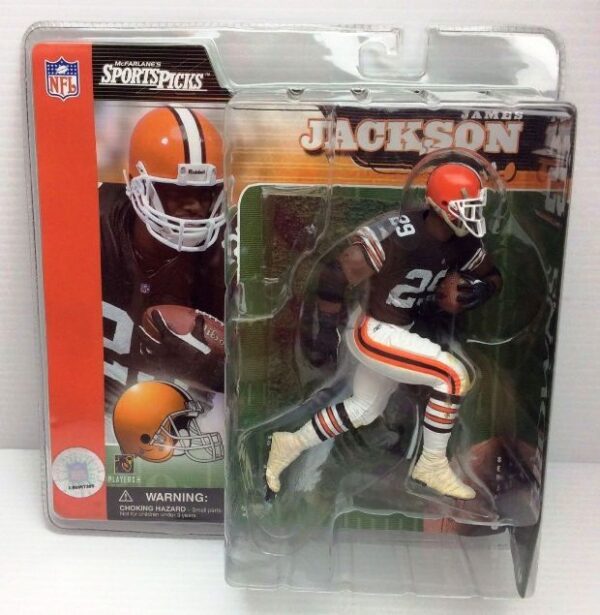 James Jackson - ("Rookie-Brown Jersey Cleveland Browns RB #29") Series-3 (2002)