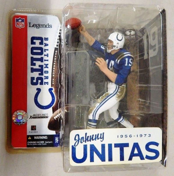 2005 McFarlane NFL Legends Johnny Unitas-1 2005 McFarlane NFL Legends Johnny Unitas-1