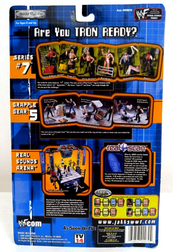 Kurt Angle -“Real Scan Series 7”! (“WWF Smack Down”) Series-7 “Rare-Vintage” (2000) 