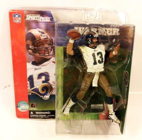 Kurt Warner - (St. Louis Rams-“Dirty” White Jersey) Series-1