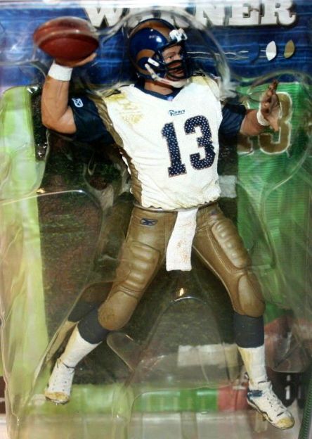 Kurt Warner - (St. Louis Rams-“Dirty” White Jersey) Series-1