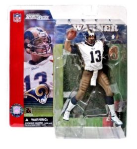 Kurt Warner - (St. Louis Rams-“Dirty” White Jersey)-2a1