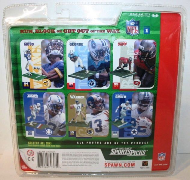 Kurt Warner - (St. Louis Rams-“Dirty” White Jersey)-2aa