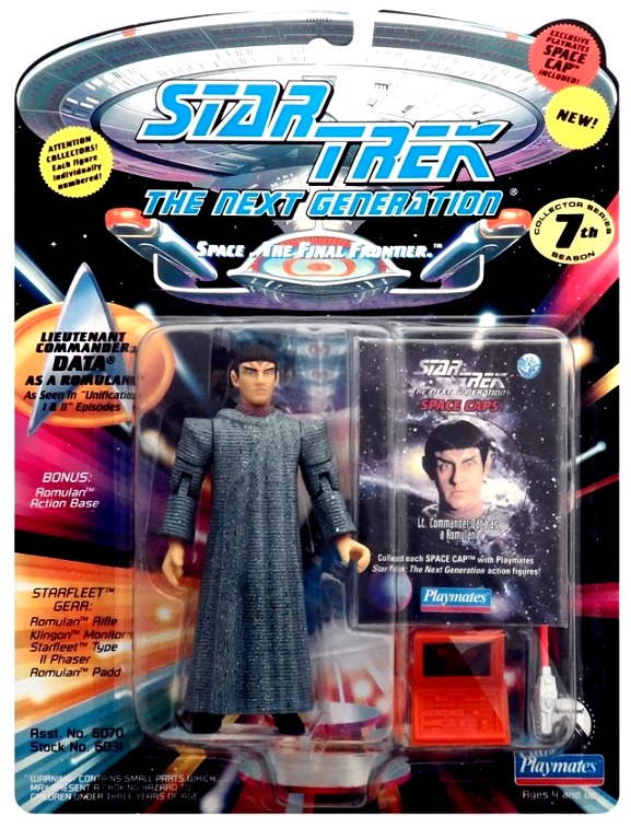 Lt Commander Data (As A Romulan) (Space Cap)-01