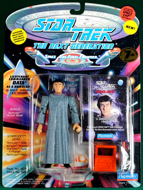Lt Commander Data (As A Romulan) (Space Cap)-1a