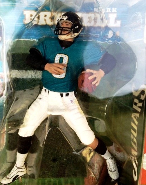 Mark Brunell – (Jacksonville Jaguars QB #8-“Clean" Teal Uniform) Series-2 (2001)