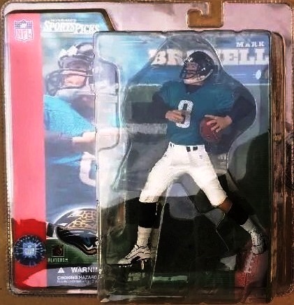 Mark Brunell – (Jacksonville Jaguars QB #8-“Clean" Teal Uniform) Series-2 (2001)