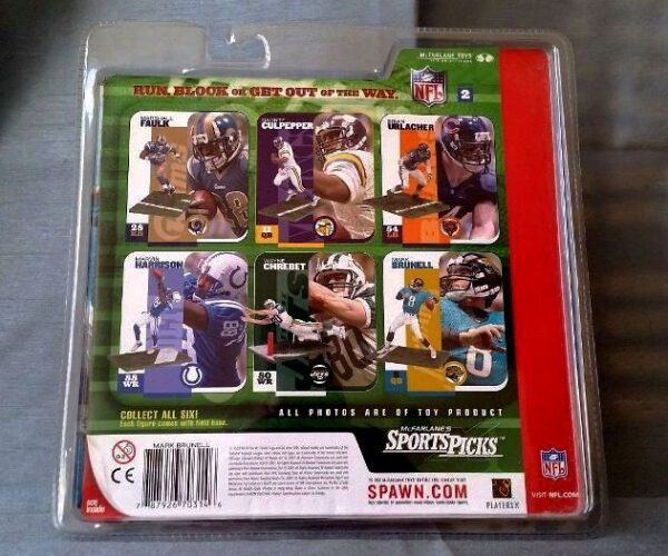 Mark Brunell – (Jacksonville Jaguars QB #8-“Dirty" Teal Uniform) Series-2 (2001)