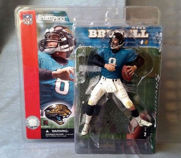 Mark Brunell – (Jacksonville Jaguars QB #8-“Dirty" Teal Uniform) Series-2 (2001)