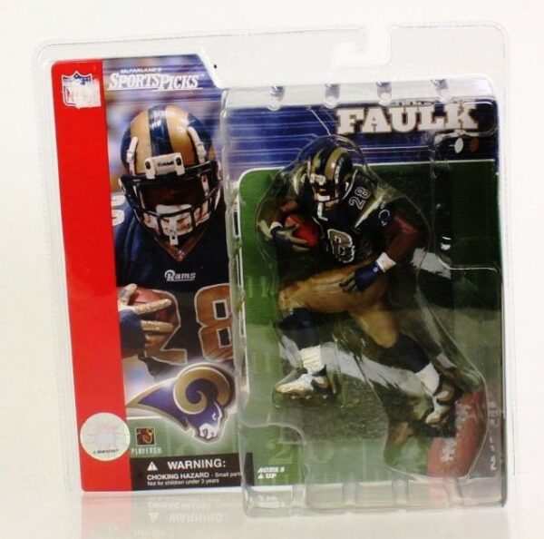 Marshall Faulk – (St. Louis Rams RB #28-“Dirty" Uniform) Series-2 (2001)