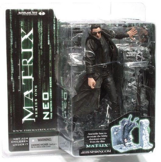 hier verkouden worden lijn Neo "Lobby Shooting Scene" With "Pistols"! (The Matrix Reloaded Movie  Series) “Rare-Vintage” (Series 1) 2003 » Now And Then Collectibles