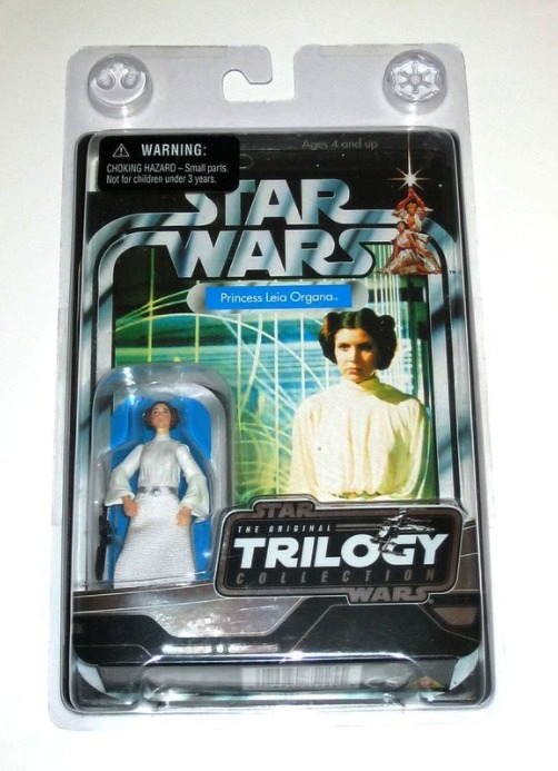 Princess Leia Organa (Trilogy Collection) Kenner Card-1 Princess Leia Organa (Trilogy Collection) Kenner Card-1