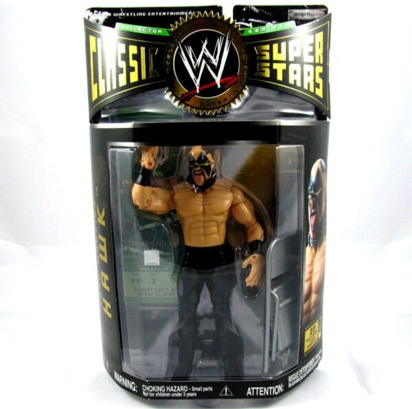 Hawk -“Road Warrior!” (Classic Super Stars Series!) Series-9 “Rare-Vintage” (2006) 