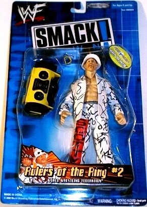 Scottie Too Hottis (Regular Release) Scottie Too Hottie -“Rulers of the Ring #2”! (WWF-Smack Down -"Variant" Silver Boom Box!) Series-2 “Rare-Vintage” (2000)